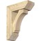 Ekena Millwork Imperial Slat Rough Sawn Bracket w/ Offset Brace, Douglas Fir, 6"W x 16"D x 20"H BKT0604X16X20IMP06RDF - alternate 1